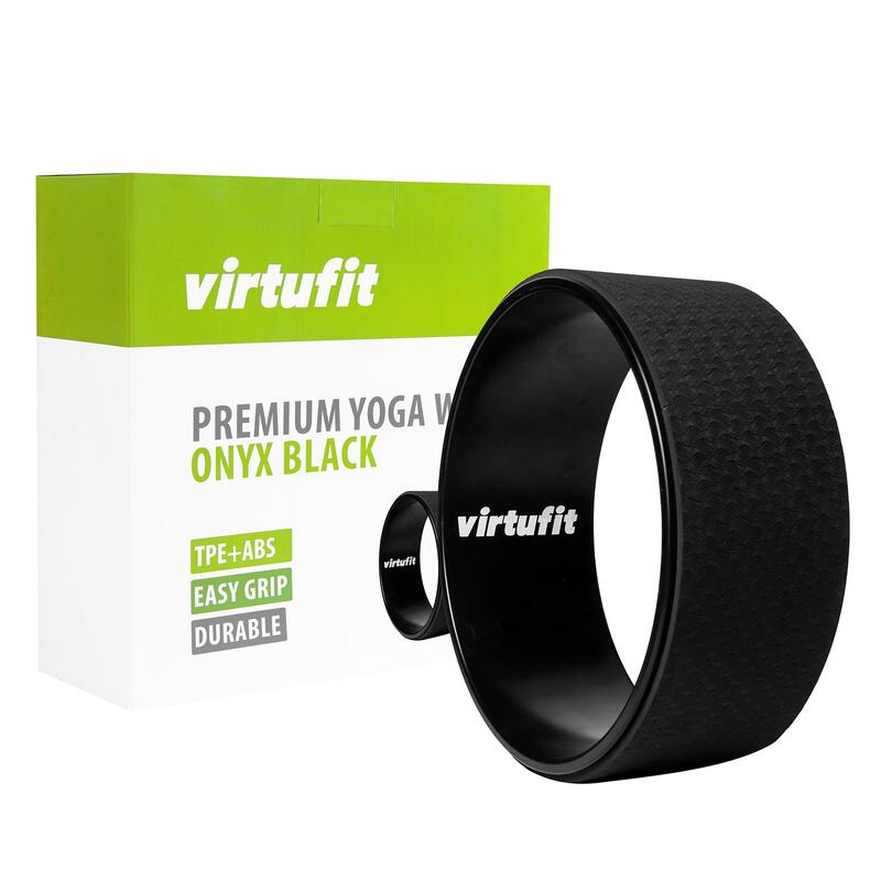 Premium Yoga Wheel - 33 cm - Onyxschwarz