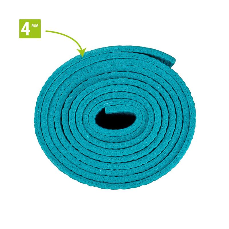 Premium Yoga Mat - Anti-slip - 4 mm - Ocean Green Forest