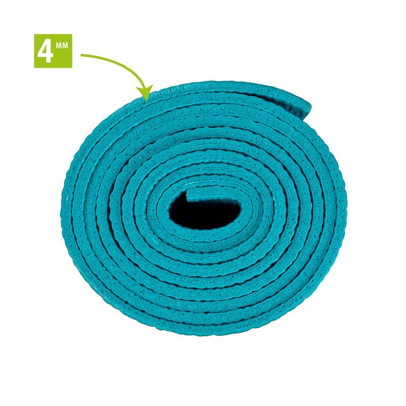 SALTEA YOGA VIRTUFIT PREMIUM YOGA MAT - 183 X 61 X 0,4 CM - OCEAN GREEN FORES