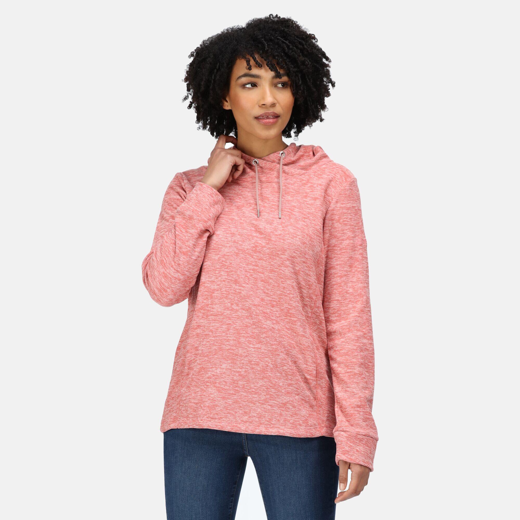 REGATTA Kizmitt II Women's Hiking Hooded Fleece - Pale Pink