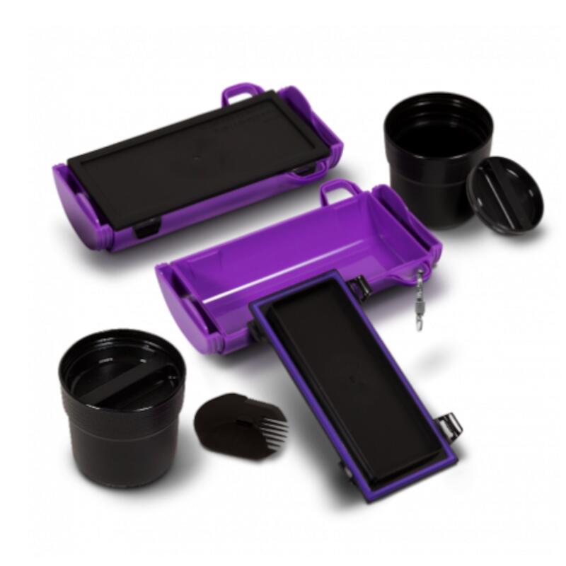 Voedselcontainer Royal Purple 6 compartimenten - Paars