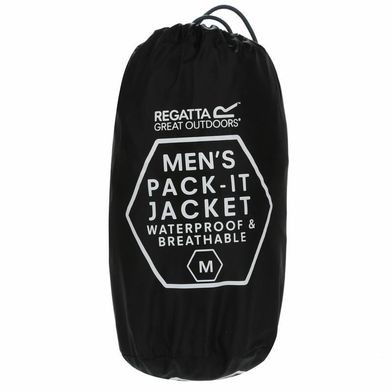 Pack-It III Homme Randonnée Veste imperméable - Noir