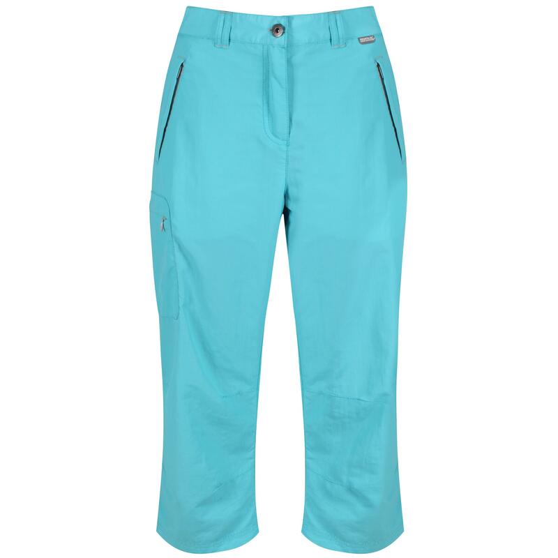 Chaska Wander-Caprihose für Damen - Hellblau