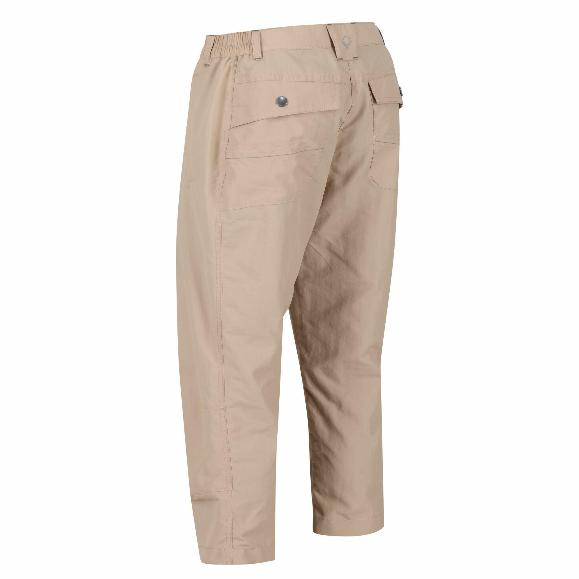 Chaska II Women's Hiking Capris - Beige 7/7