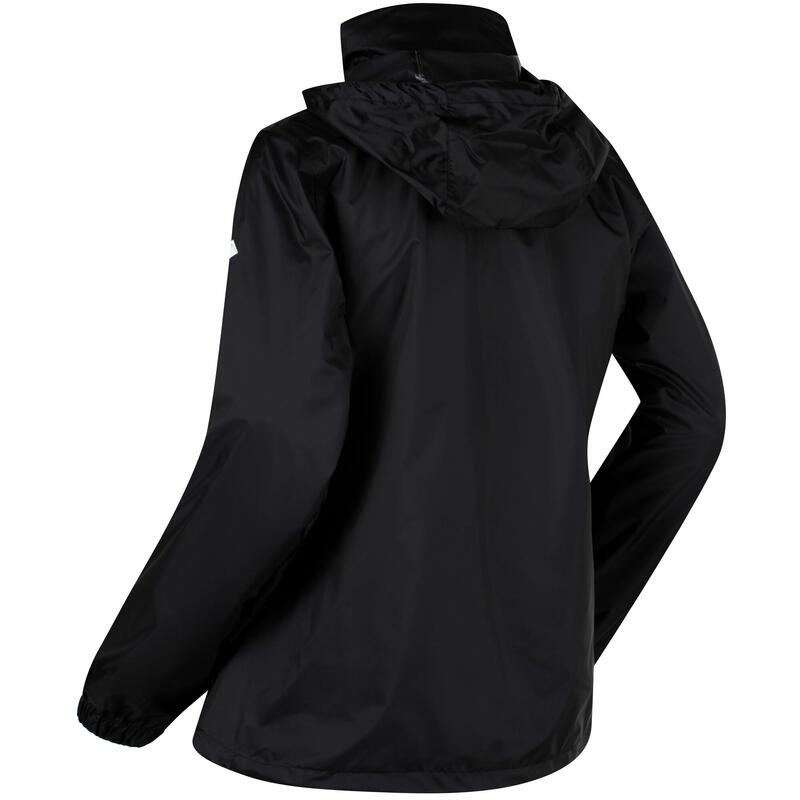 Corinne IV Veste de fitness anti-pluie imperméable pour femme - Le noir