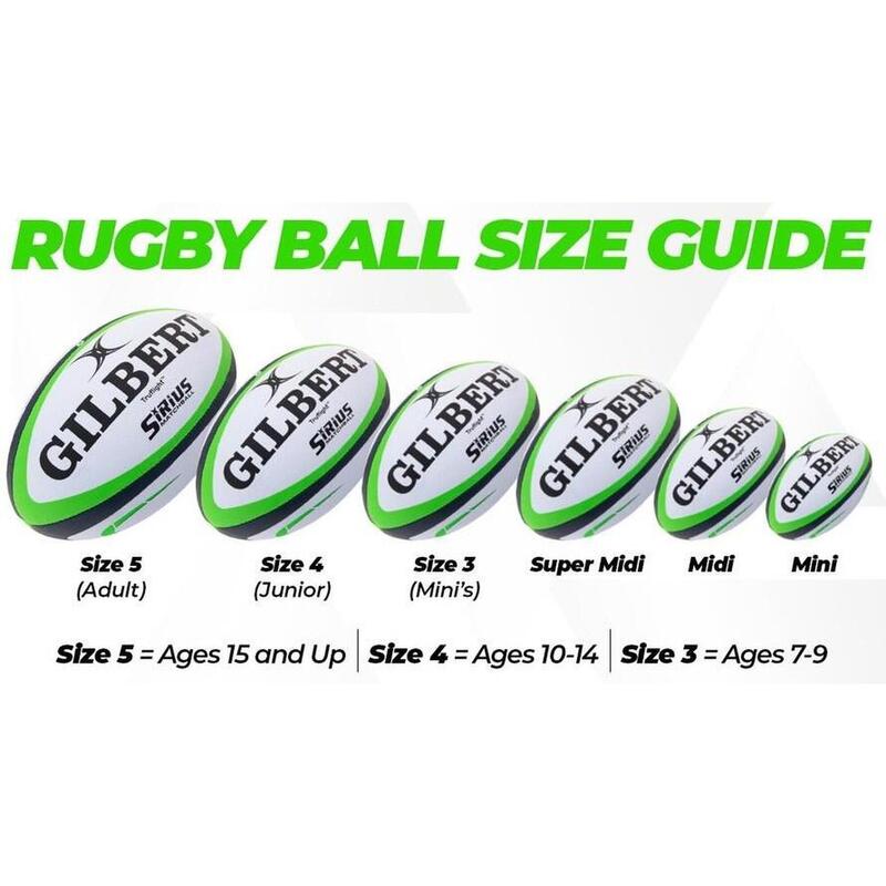 Pallone da rugby Gilbert Reflex Trainer misura 5