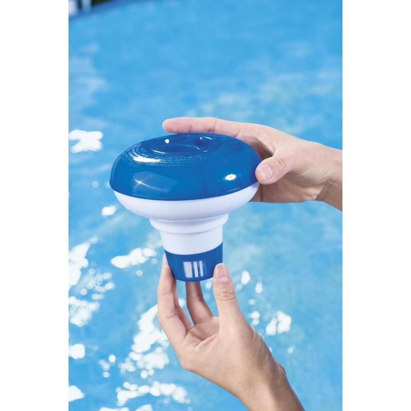 Doseur flottant piscine Bestway Ø12,7cm pastilles 20g