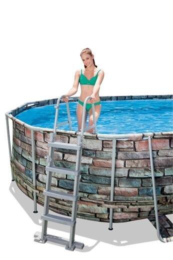 Escada de segurança para piscina Flowclear™ 1,22 m 2/6