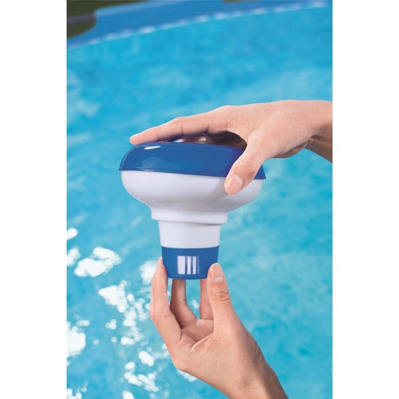 Doseur flottant piscine Bestway Ø12,7cm pastilles 20g