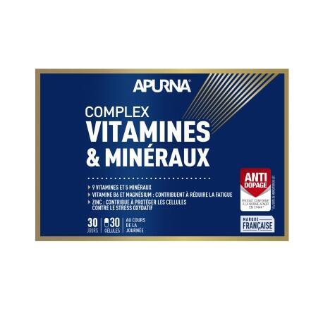 Voedingssupplement, 30 gelules Apurna Complexe Vitamines/Mineraux