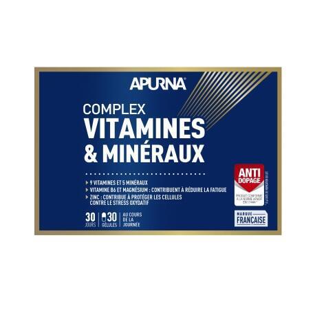 Complexe Vitamines et Minéraux Etui de 30 gelules