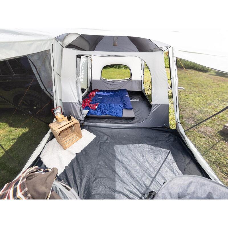 Namiot samochodowy tylny Pitea XL Cross, 4-osobowy, 1 sypialnia + przedsionek