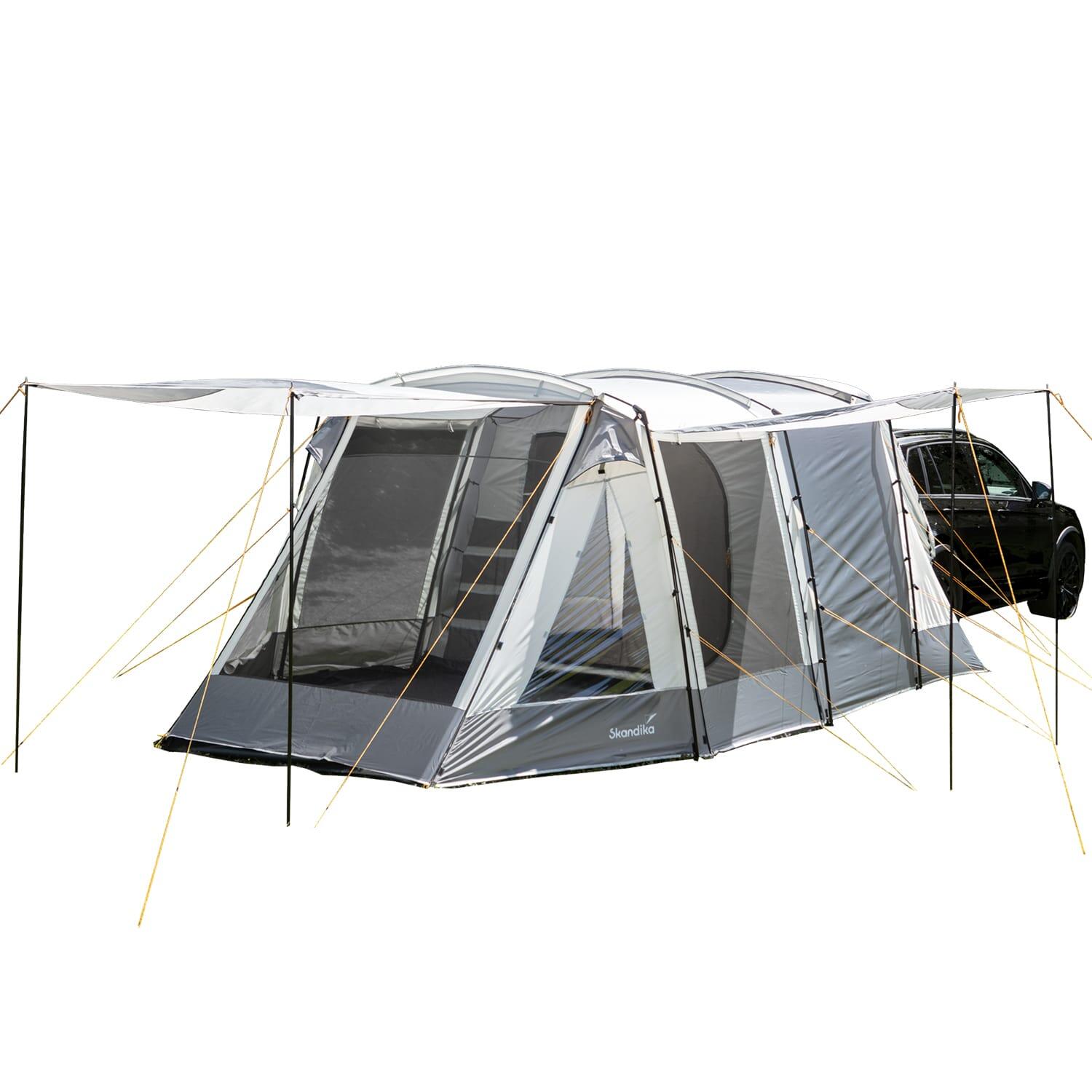 Skandika - Tente Autoportante Pitea Xl Up - Camping Pour Suv Et Voiture - 4 Pers. - Abris - Gris - Taille Unique - Decathlon