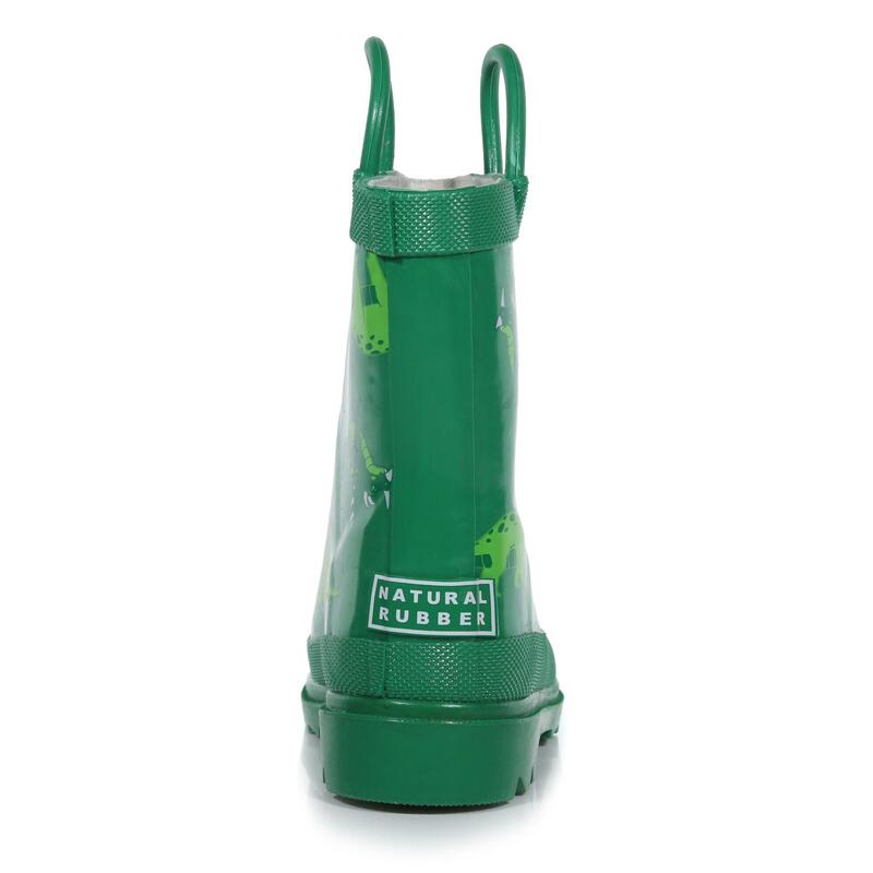 Great Outdoors Stivaletti In Gomma Bambini Regatta Minnow Jellybean Green