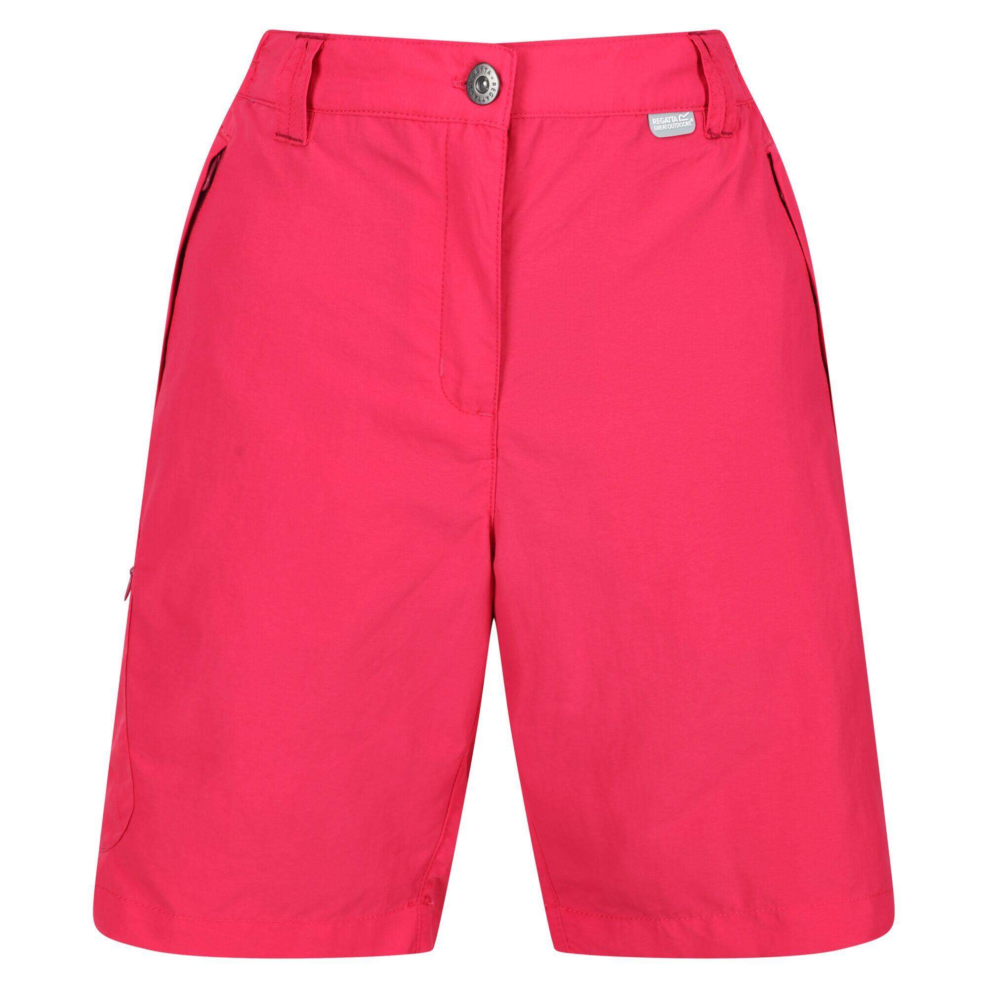 Womens/Ladies Chaska II Walking Shorts (Rethink Pink) 1/5