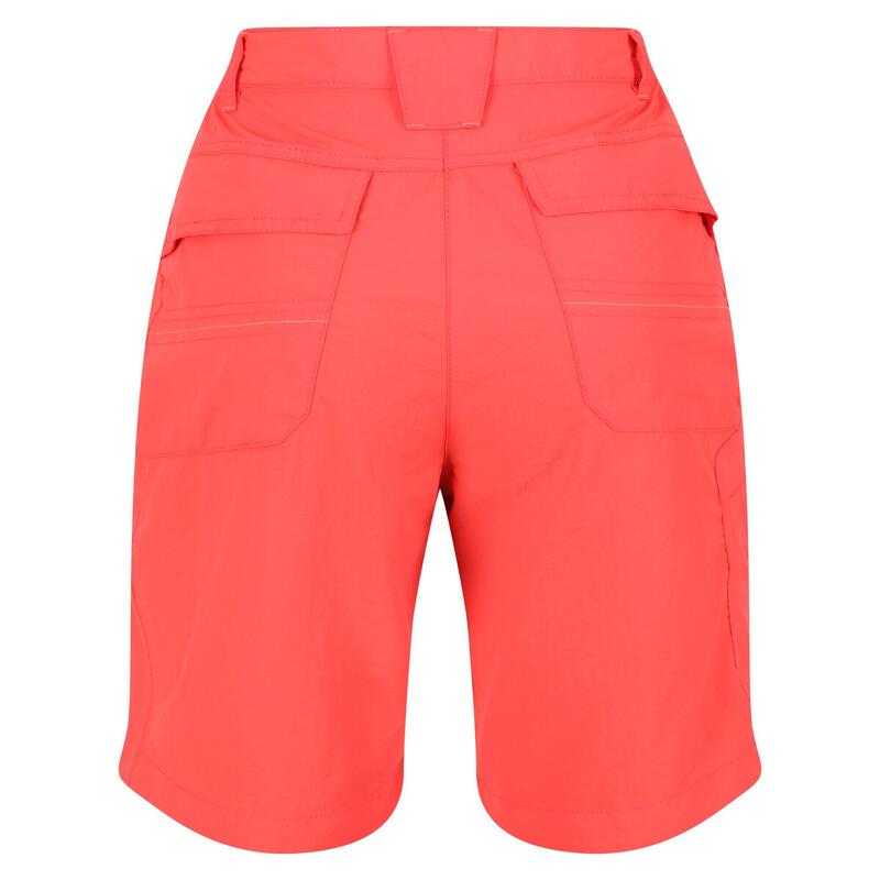 Short de marche CHASKA Femme (Corail vif)