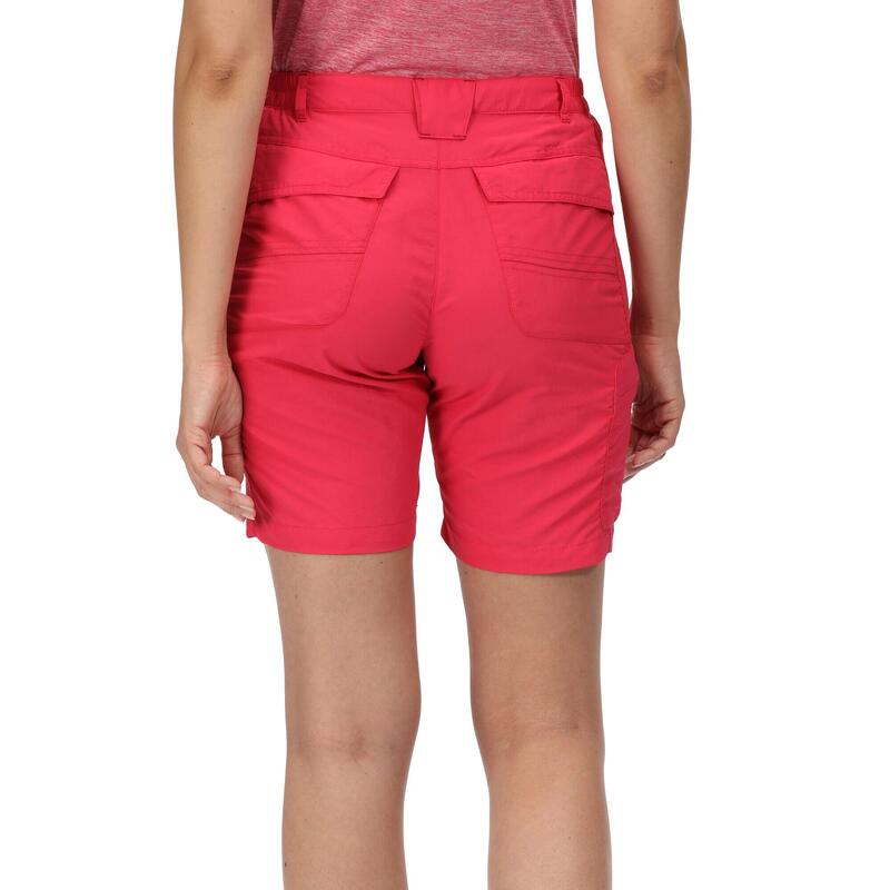 Pantaloncini Donna Regatta Chaska II Rosa Ripensato