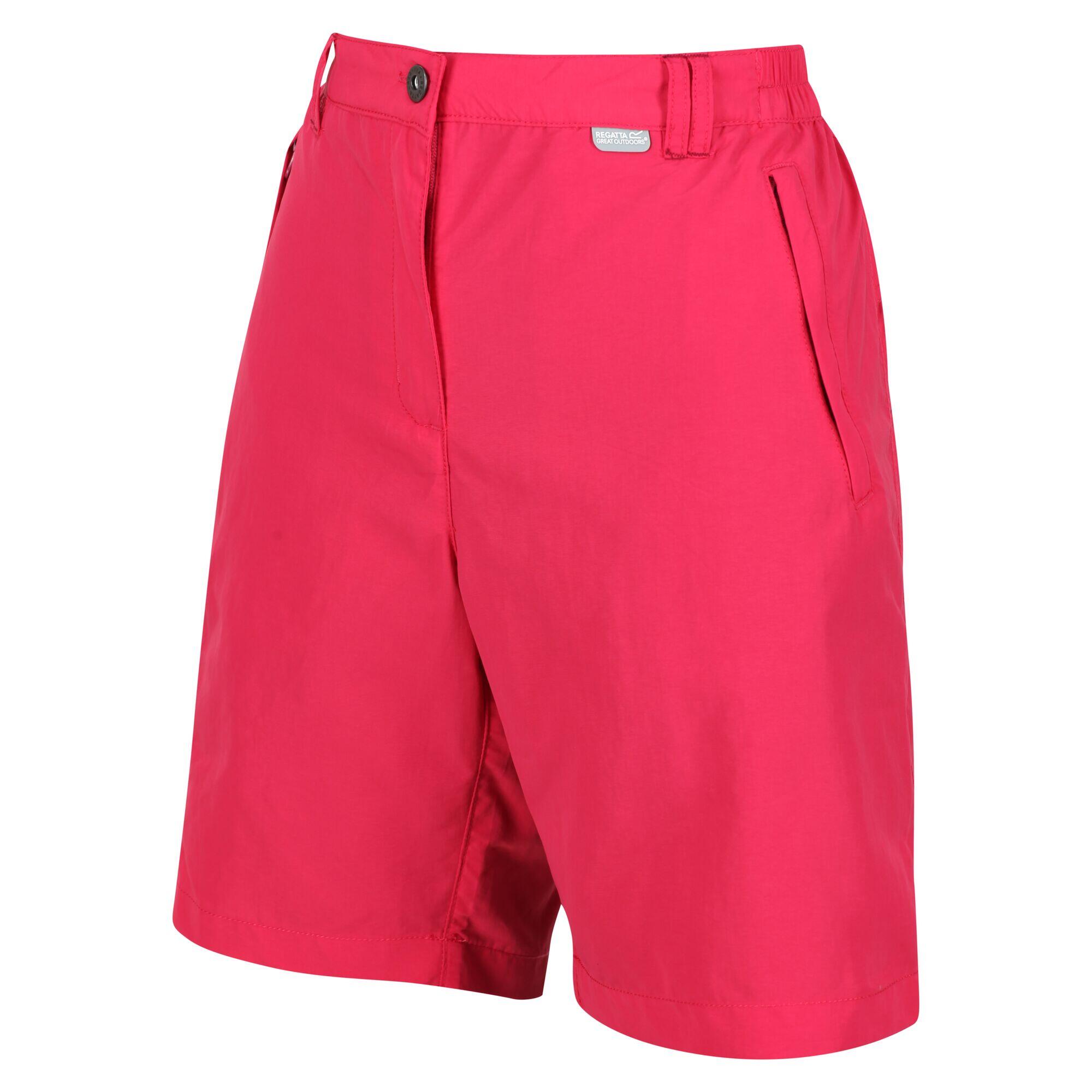 Womens/Ladies Chaska II Walking Shorts (Rethink Pink) 3/5