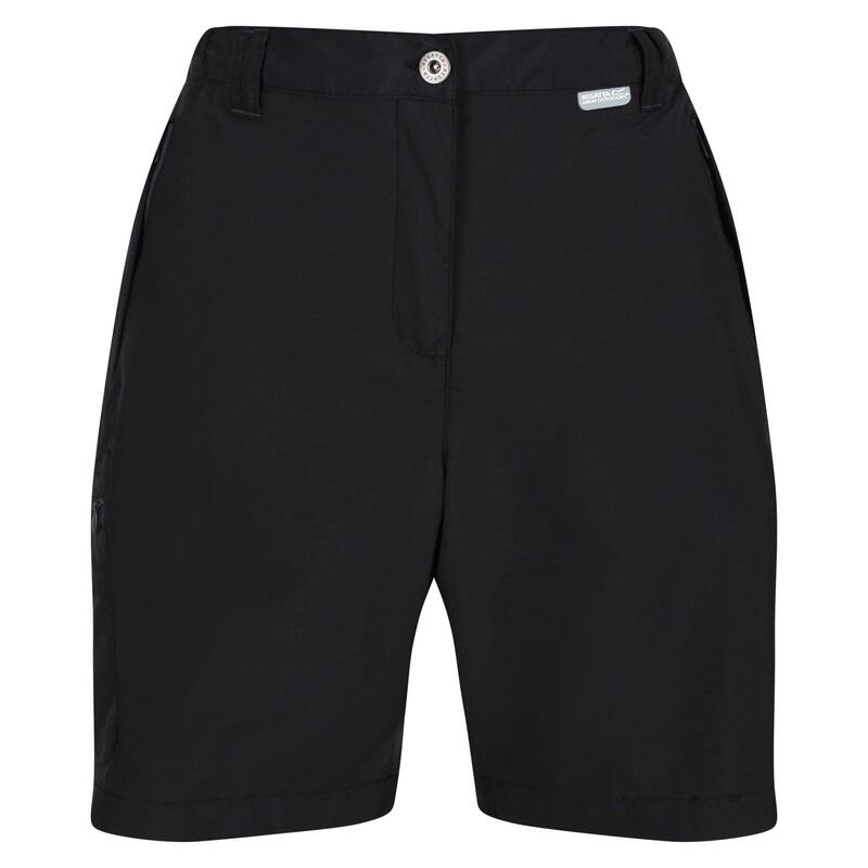 Chaska II Short de randonnée pour femme - Noir