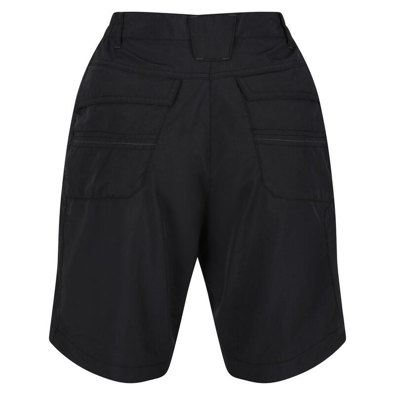 Chaska II Short de randonnée pour femme - Noir