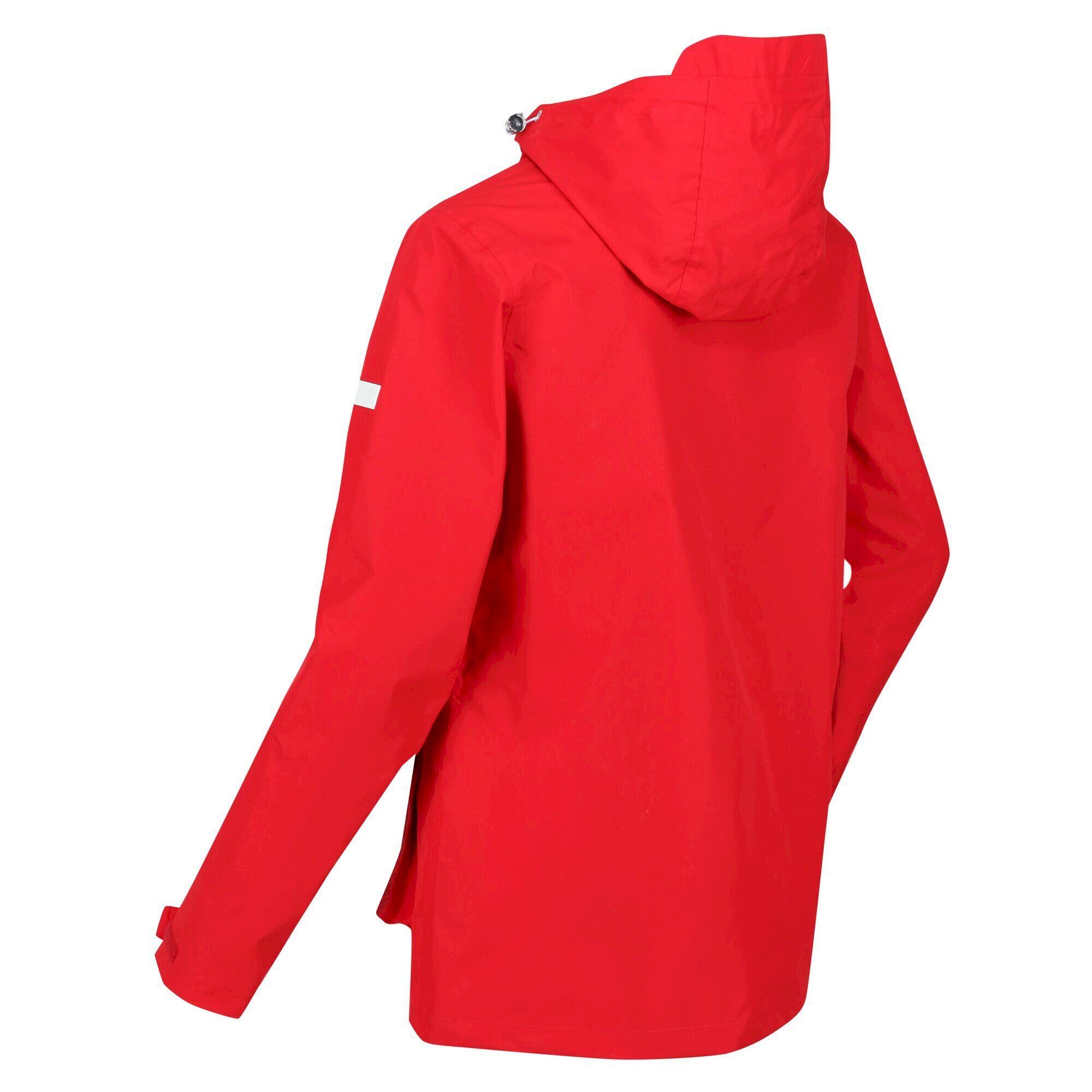 Womens/Ladies Baysea Waterproof Jacket (True Red) 2/5