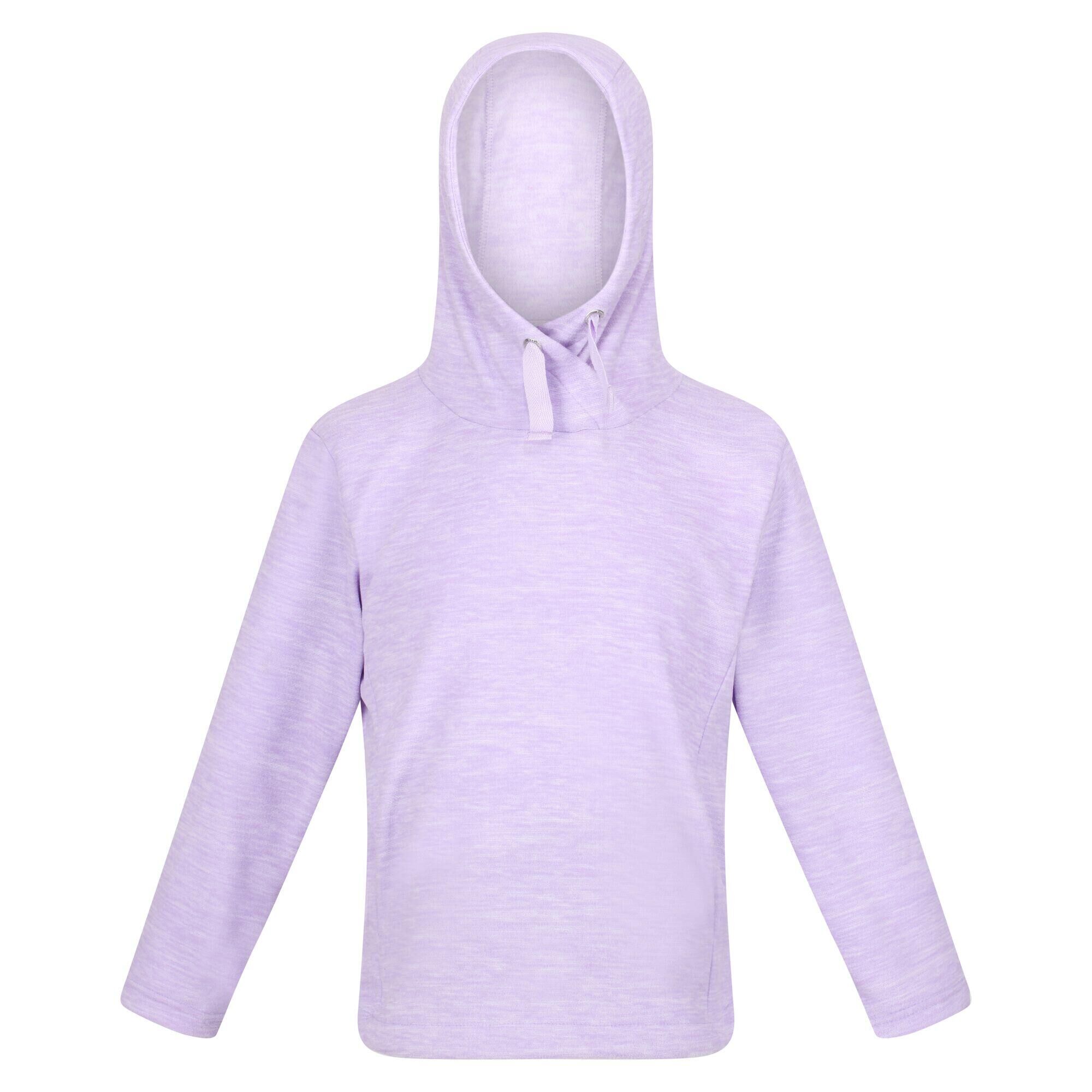 REGATTA Girls Kalina Marl Hoodie (Pastel Lilac)