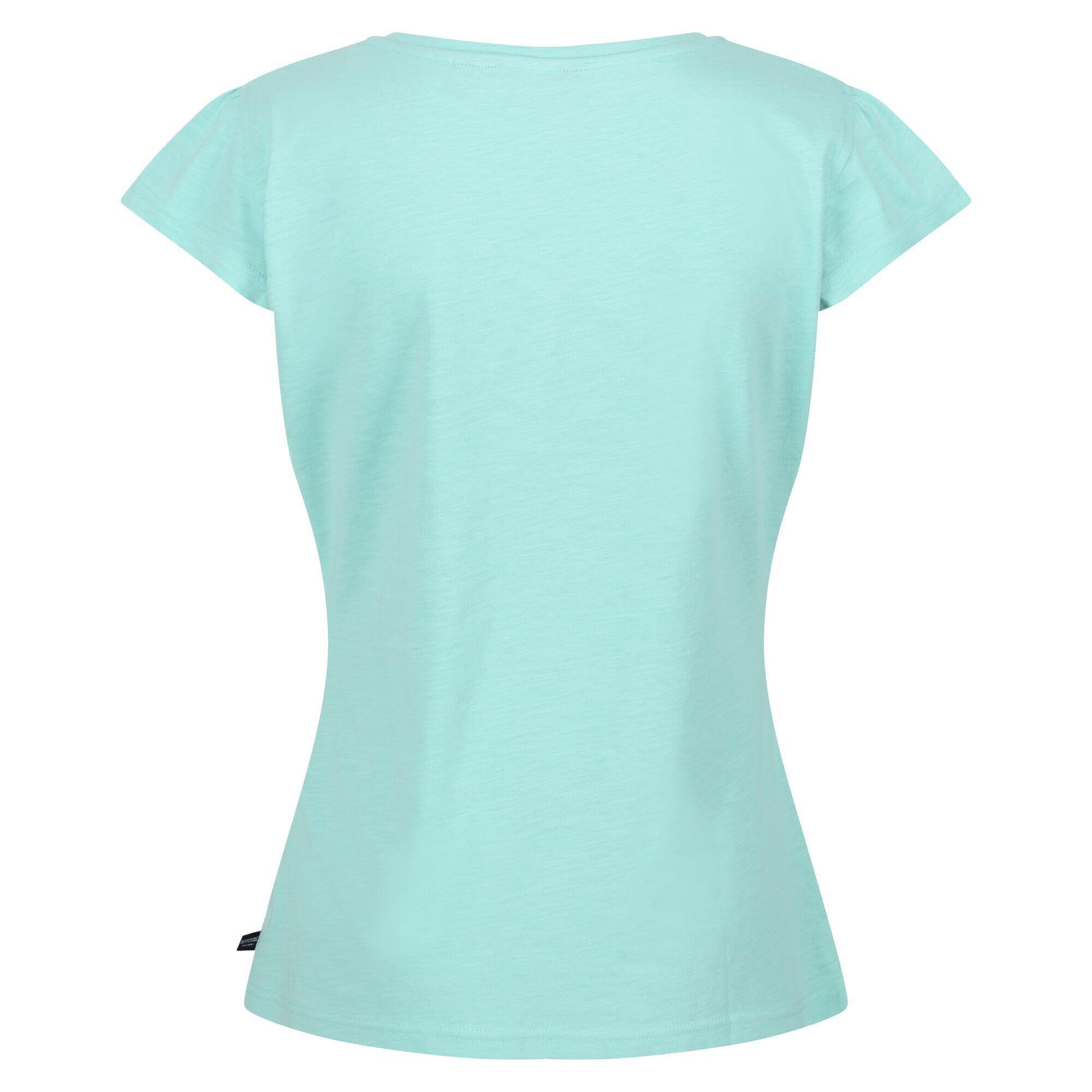 Tshirt FRANCINE Femme (Turquoise Pâle) 2/5