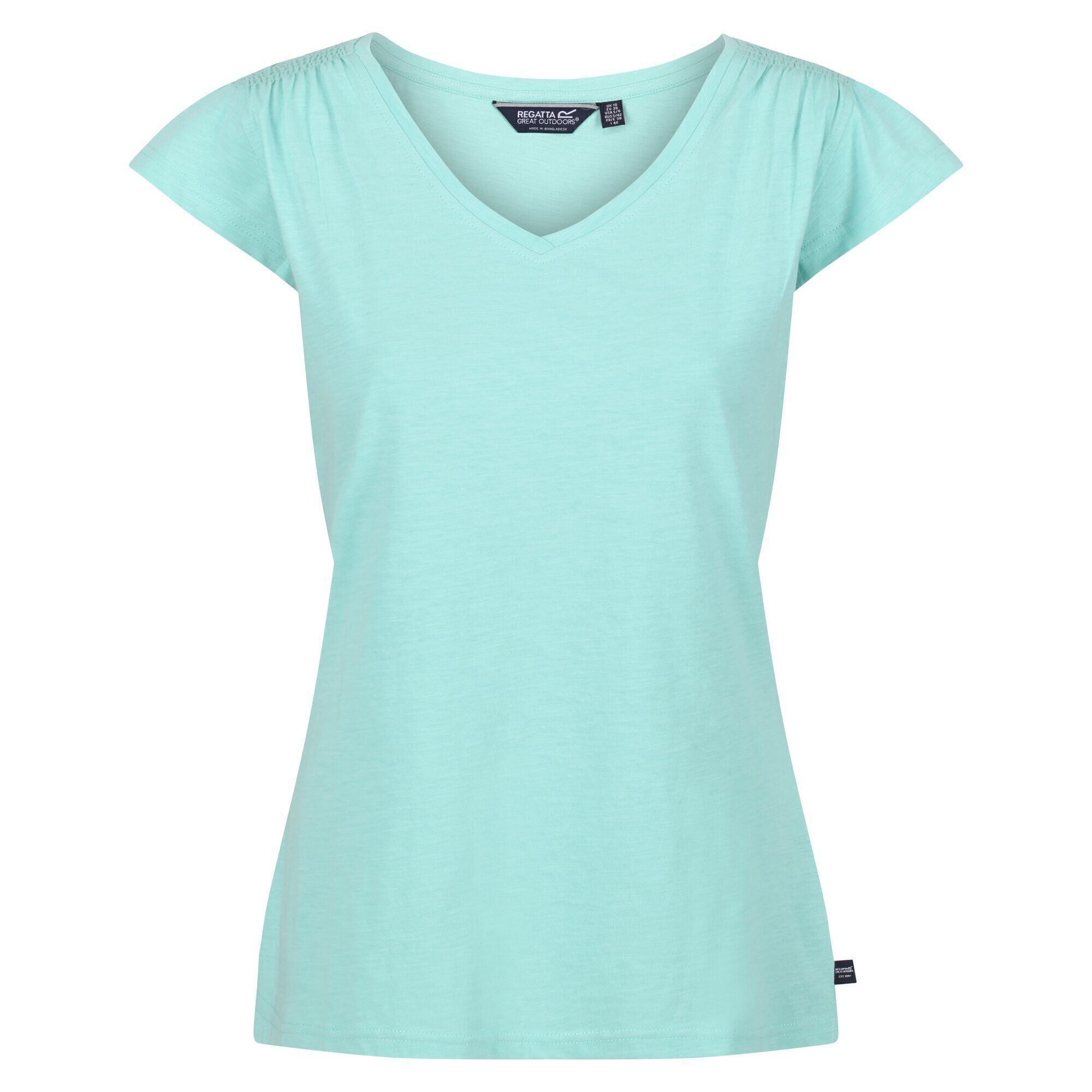 Tshirt FRANCINE Femme (Turquoise Pâle) 1/5