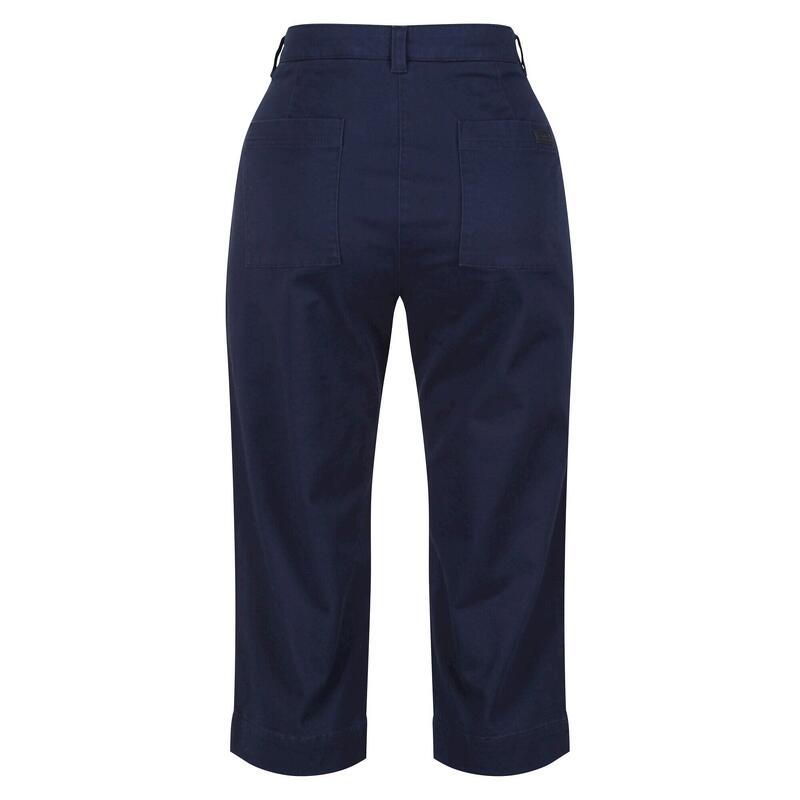 Mayaan Capri Donna Blu Navy