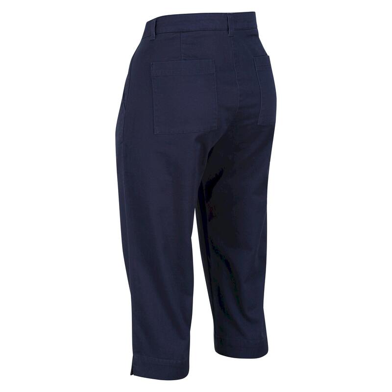 Pantacourt MAYAAN Femme (Bleu marine)