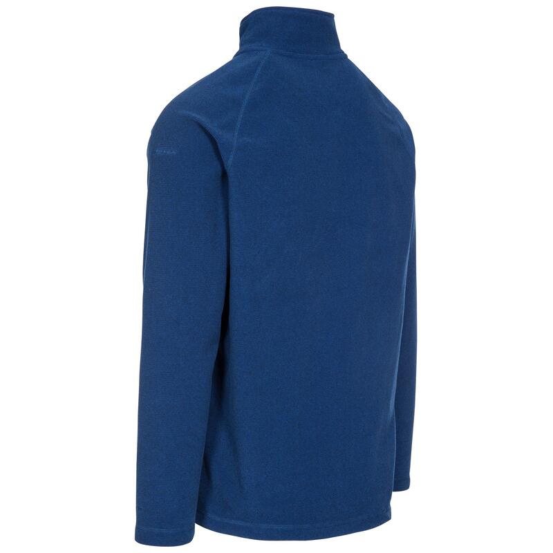 Heren Keynote Anti Pluis 1/4 Rits Fleece Vest (Donker Navy)