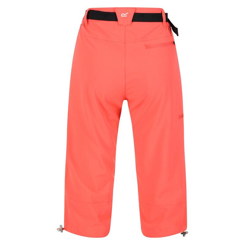 Dames Xert Stretch Vrijetijdsshort (Neon Peach)