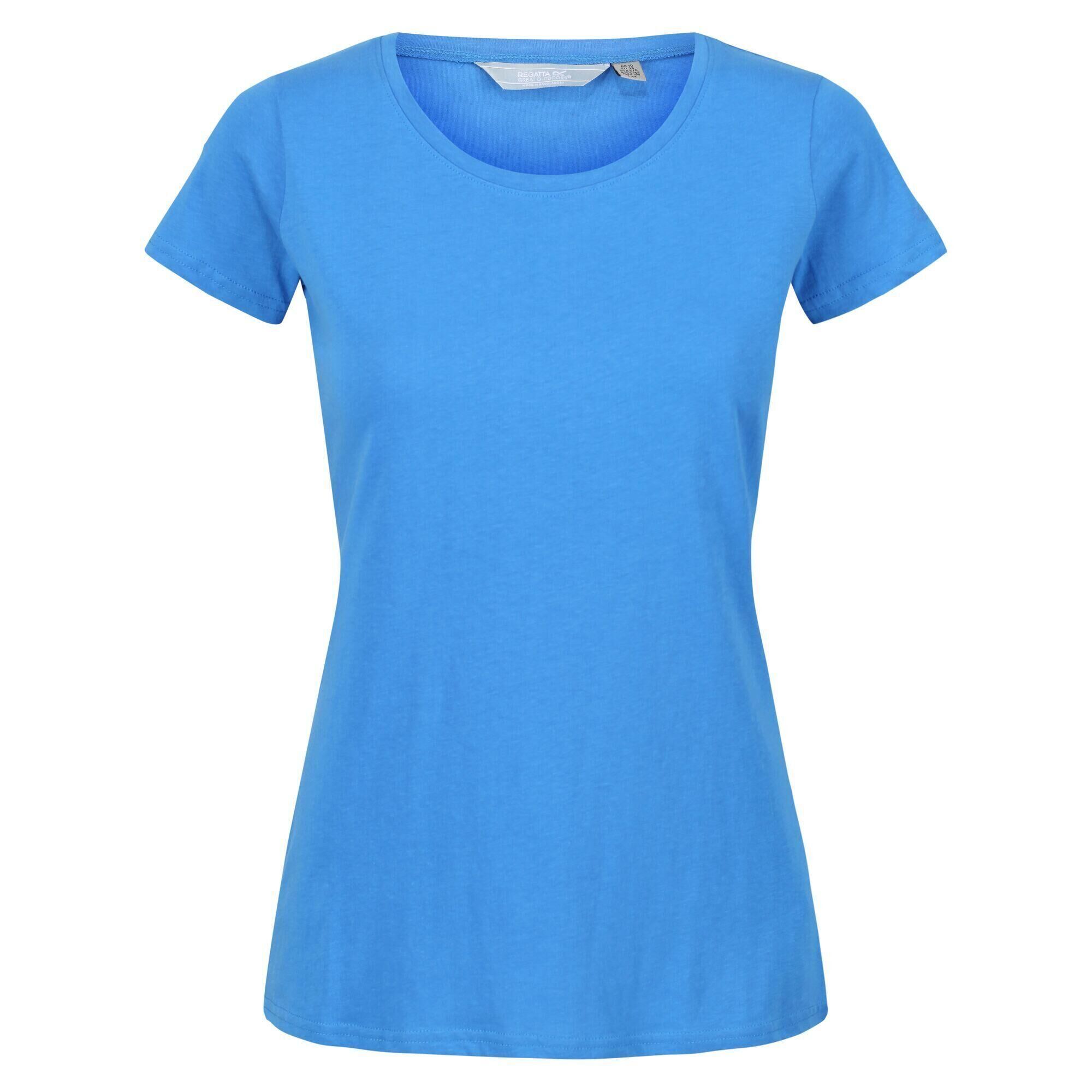 REGATTA Womens/Ladies Carlie TShirt (Sonic Blue)