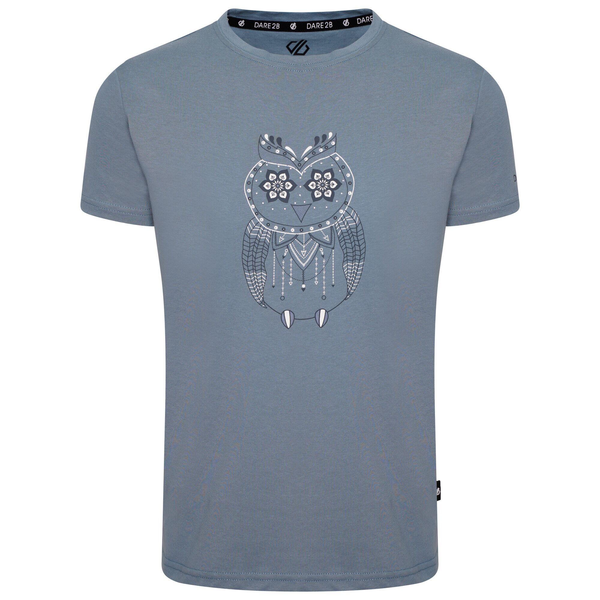 GO BEYOND Unisex printed T-shirt (Light denim)