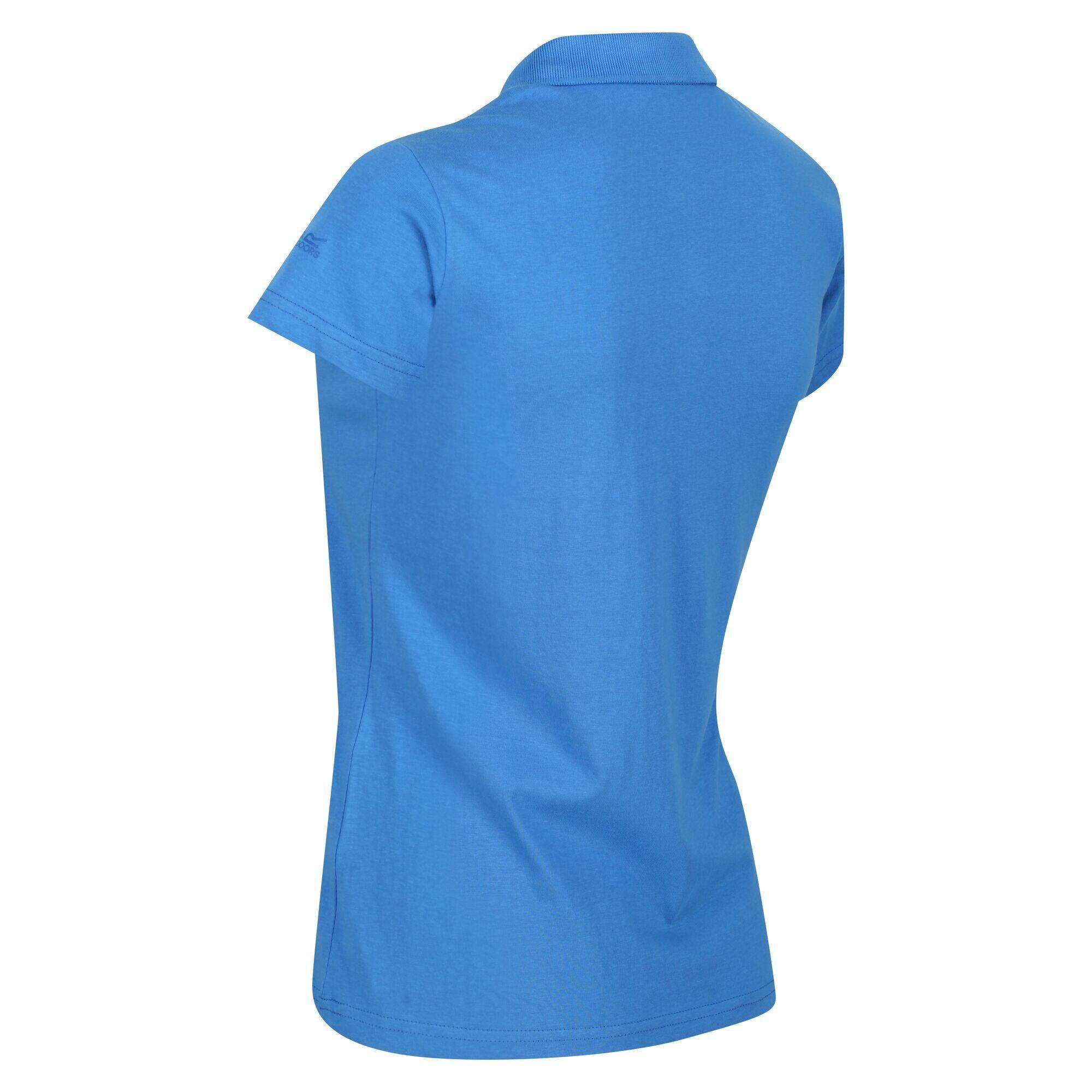 Womens/Ladies Sinton Polo Shirt (Sonic Blue) 4/5