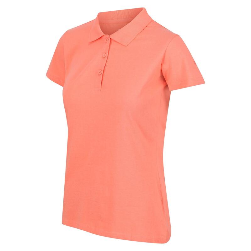 Polo Sinton Mulher Fusão Coral