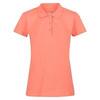 Dames Sinton Poloshirt (Fusion Koraal)