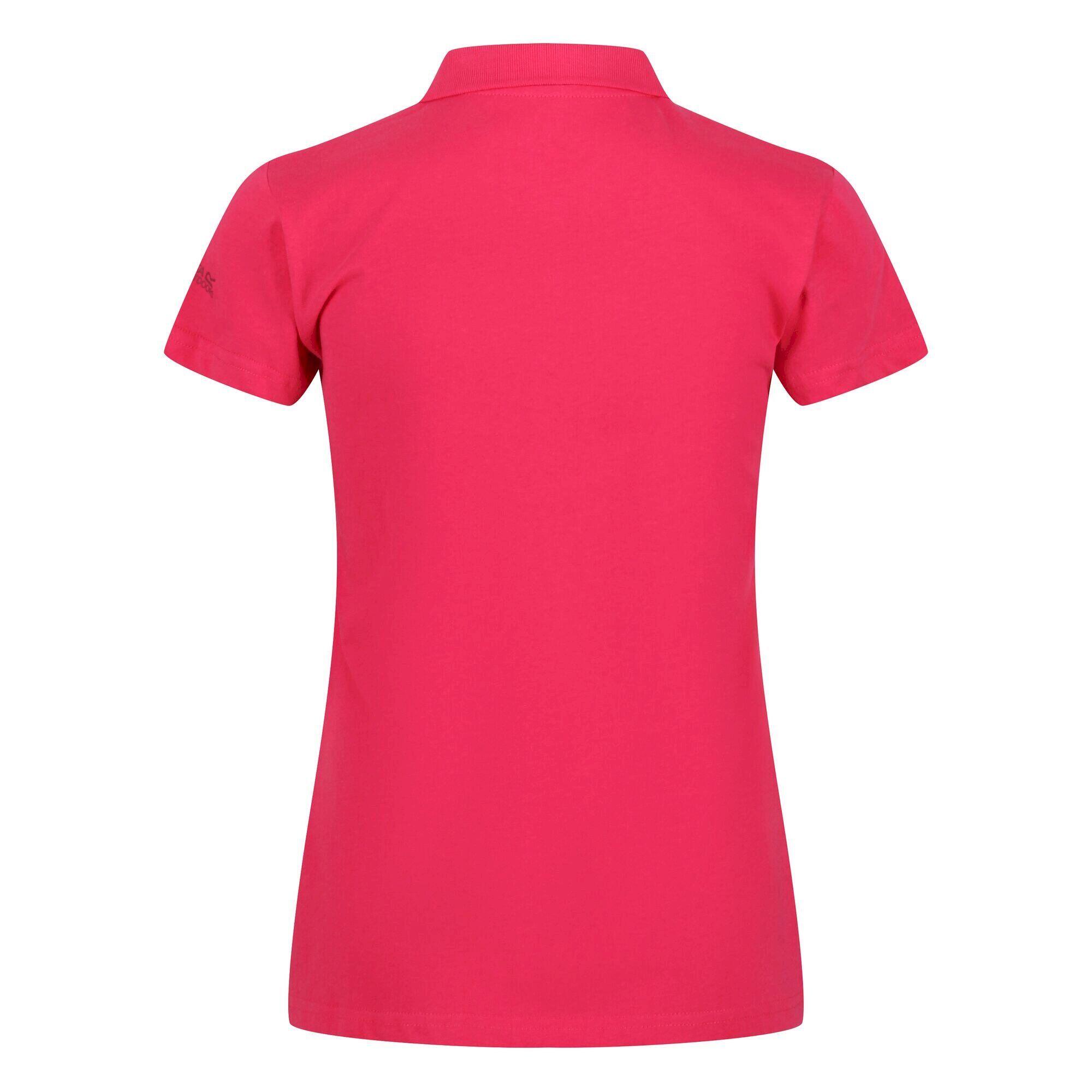 Womens/Ladies Sinton Polo Shirt (Rethink Pink) 2/5