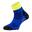 KYPROS-BAKTERIENFREIE-MITTLERE KOMPRESSIONS-LAUFSOCKEN-BLAU/GELB