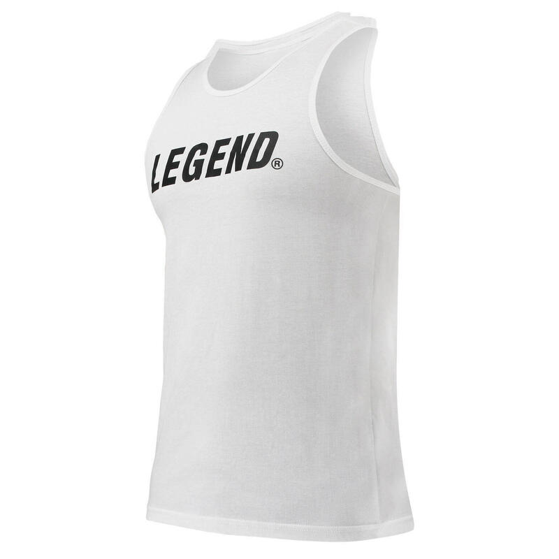 Tank Top heren wit Legend