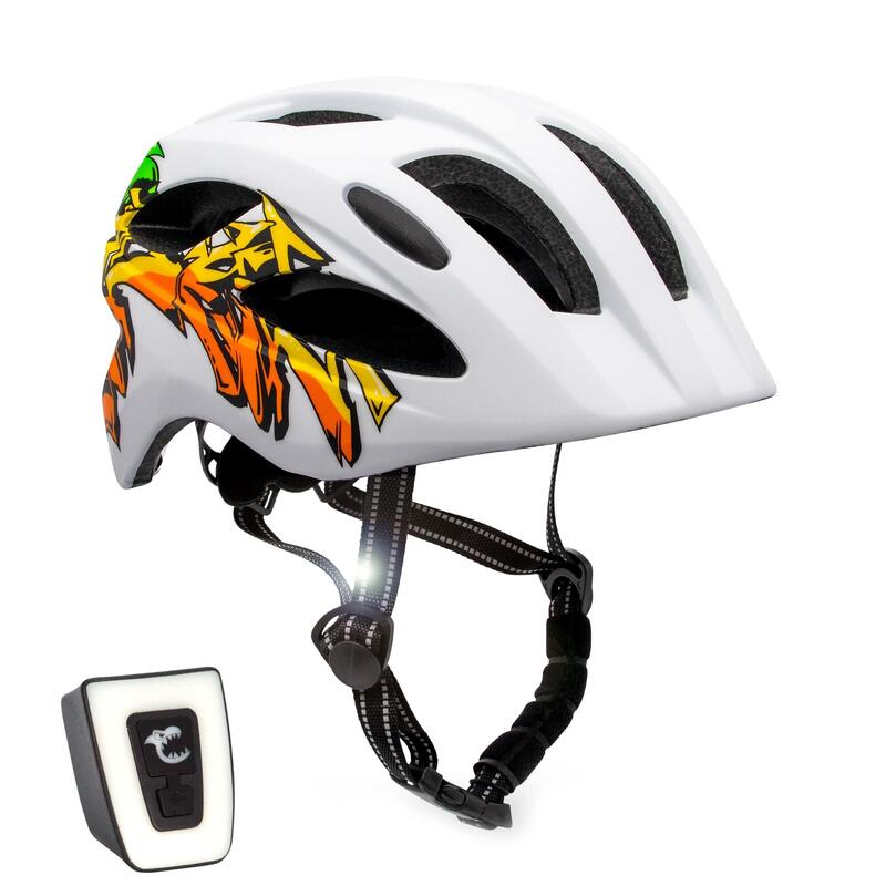 Casco De Bicicleta para niños ajustable tamaño infantil juvenil 5458 precioso 6 12 años s.w.a.t. en1078