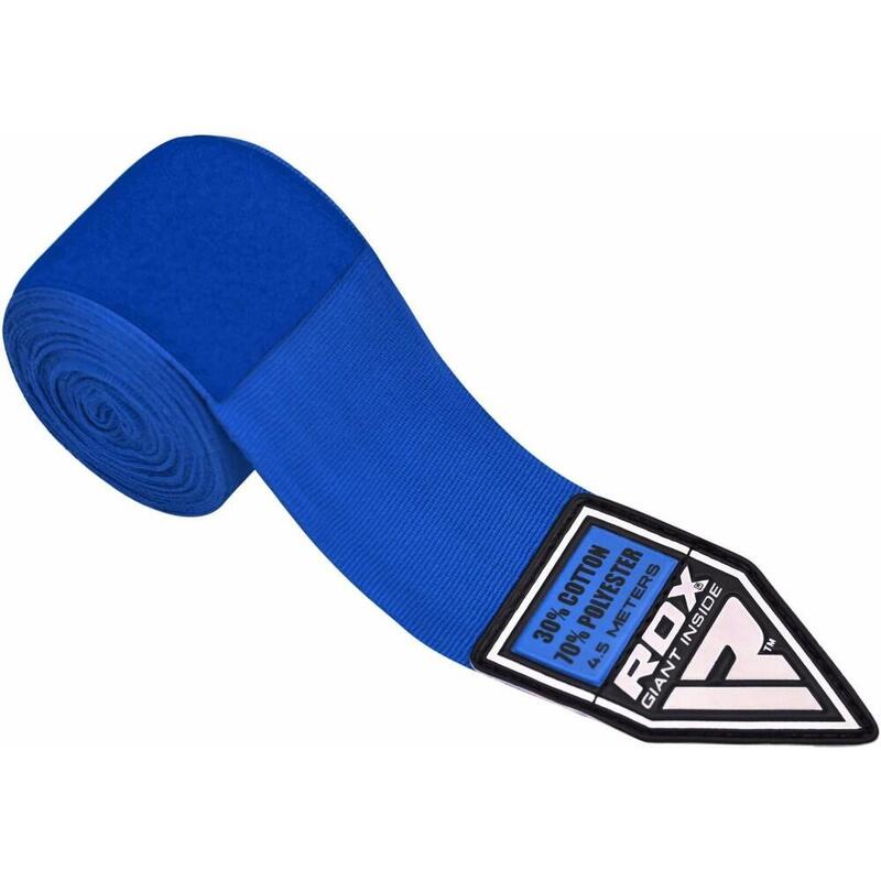 Sports HW Bandages de boxe professionnelle - Bleu