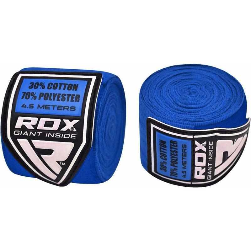 Sports HW Bandages de boxe professionnelle - Bleu