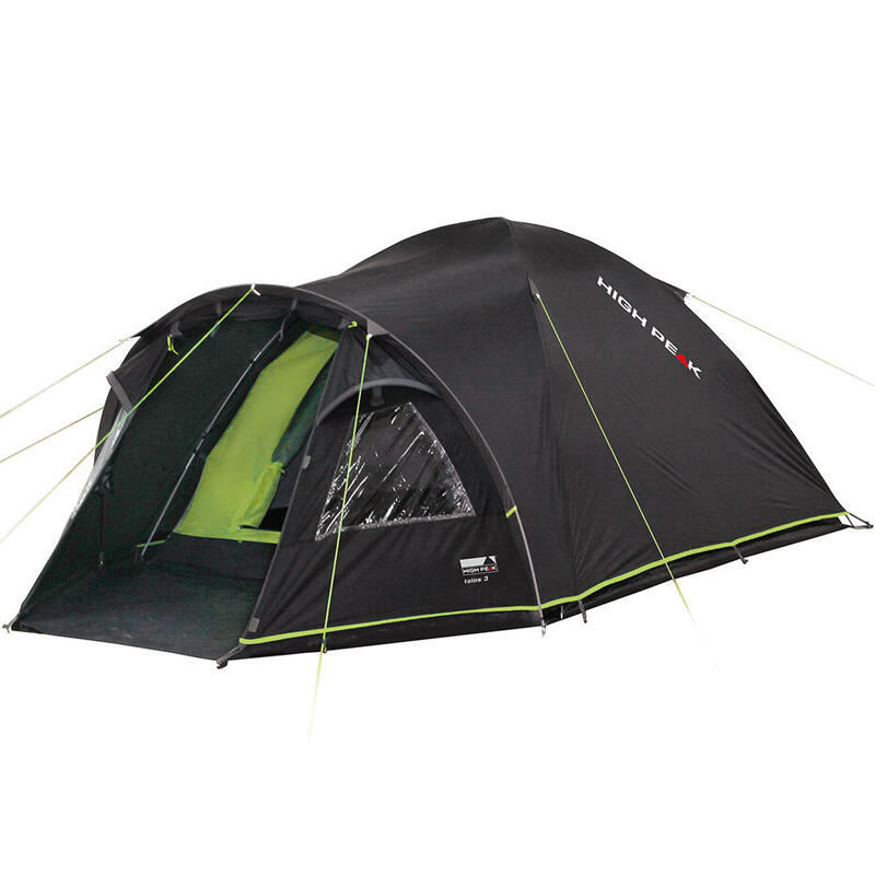 High Peak koepeltent Talos 3, kampeertent met veranda, veranda met tentvloer