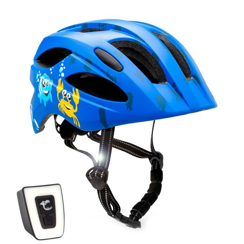 Casco De Bicicleta para niños ajustable tamaño infantil juvenil 5458 precioso 6 12 años s.w.a.t. en1078