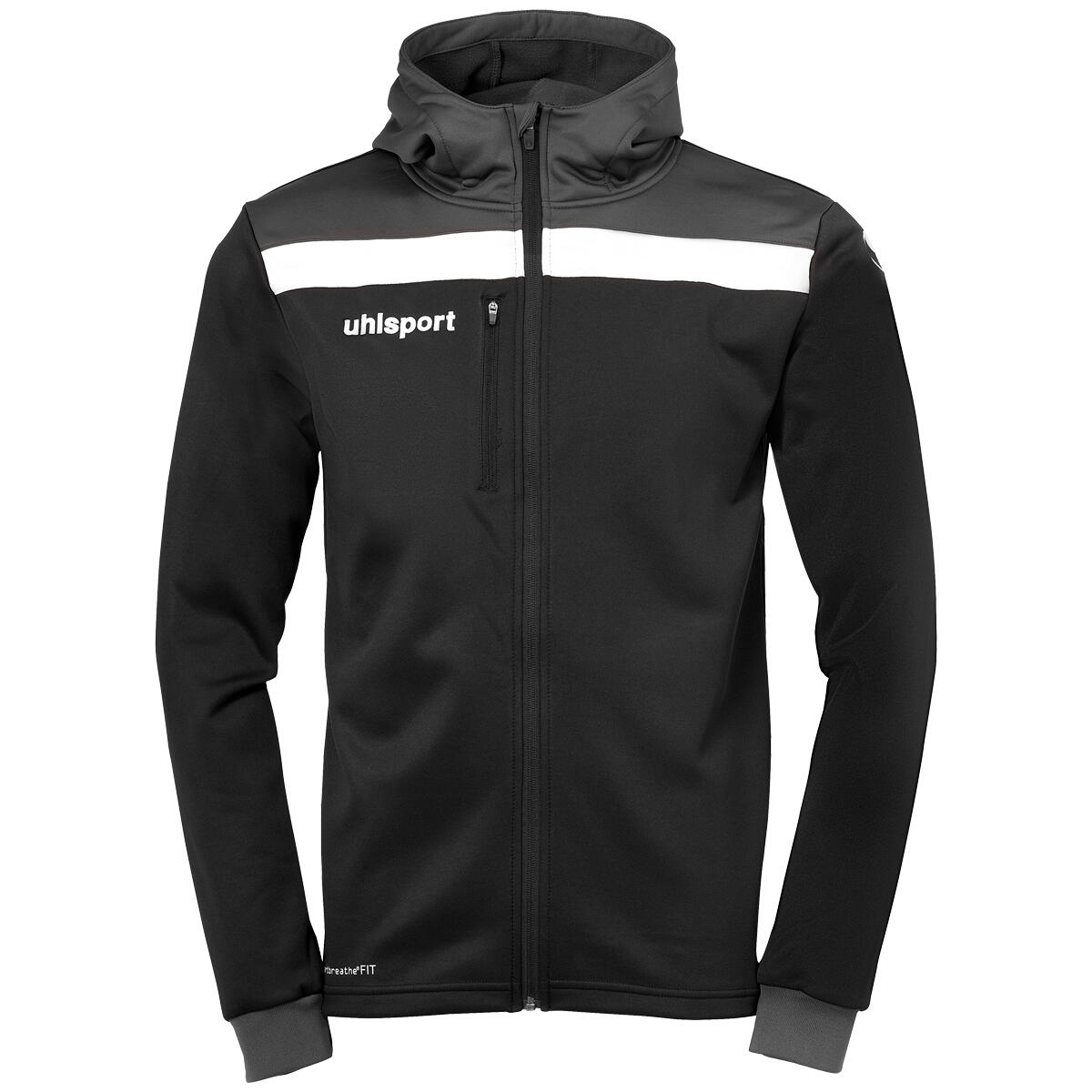 Uhlsport - Veste D'Entraînement Offense 23 Multi Hood Jacket Uhlsport - Veste - Blanc|gris|noir - 56 3xl - Decathlon