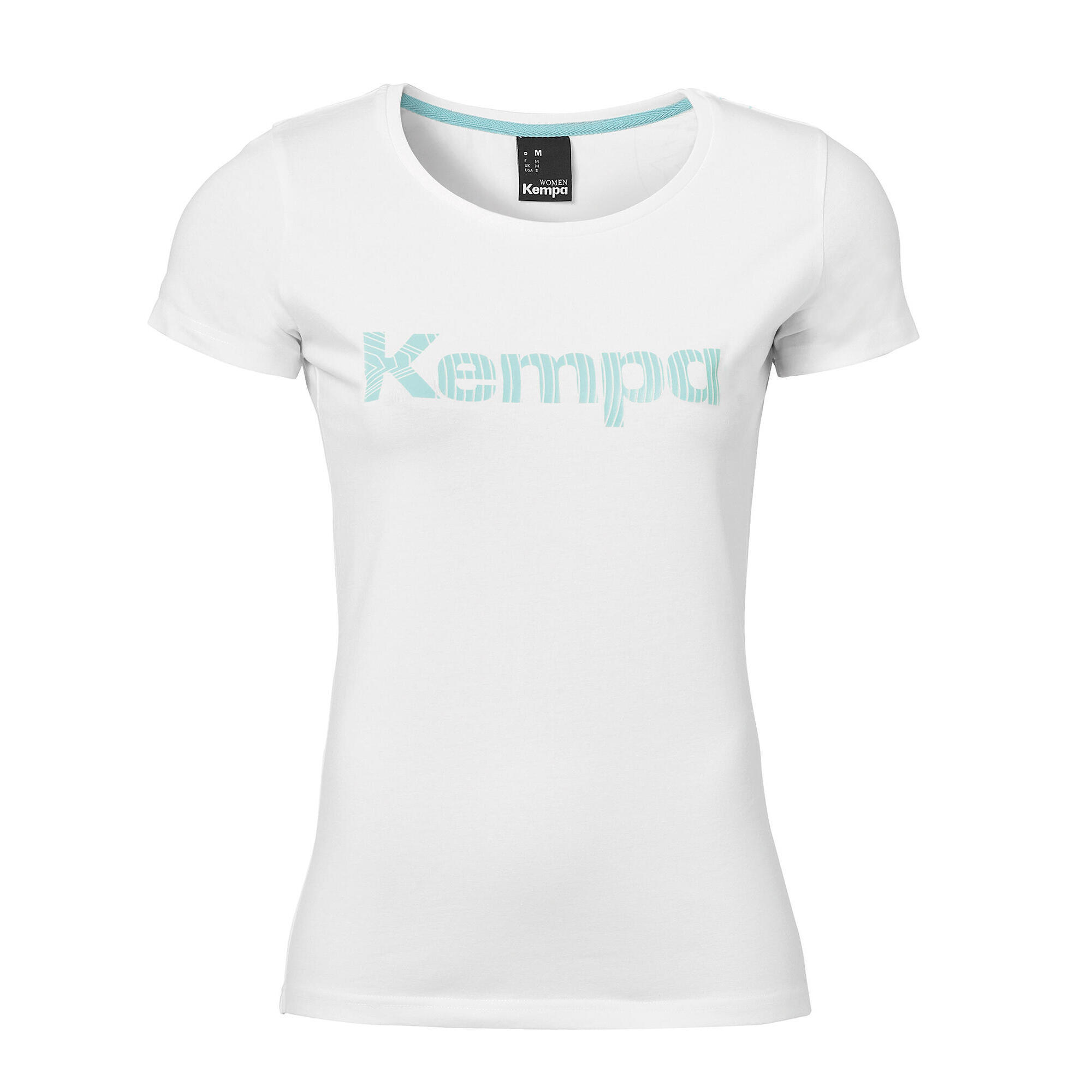 Kempa - Shirt Graphic T-shirt Women Kempa - T-shirt Manches Courtes - Blanc|noir - 52 2xl - Decathlon