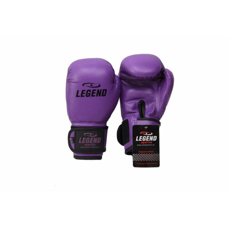 Gants de Boxe Enfant 4-8 ans Violet 4oz/6oz PU