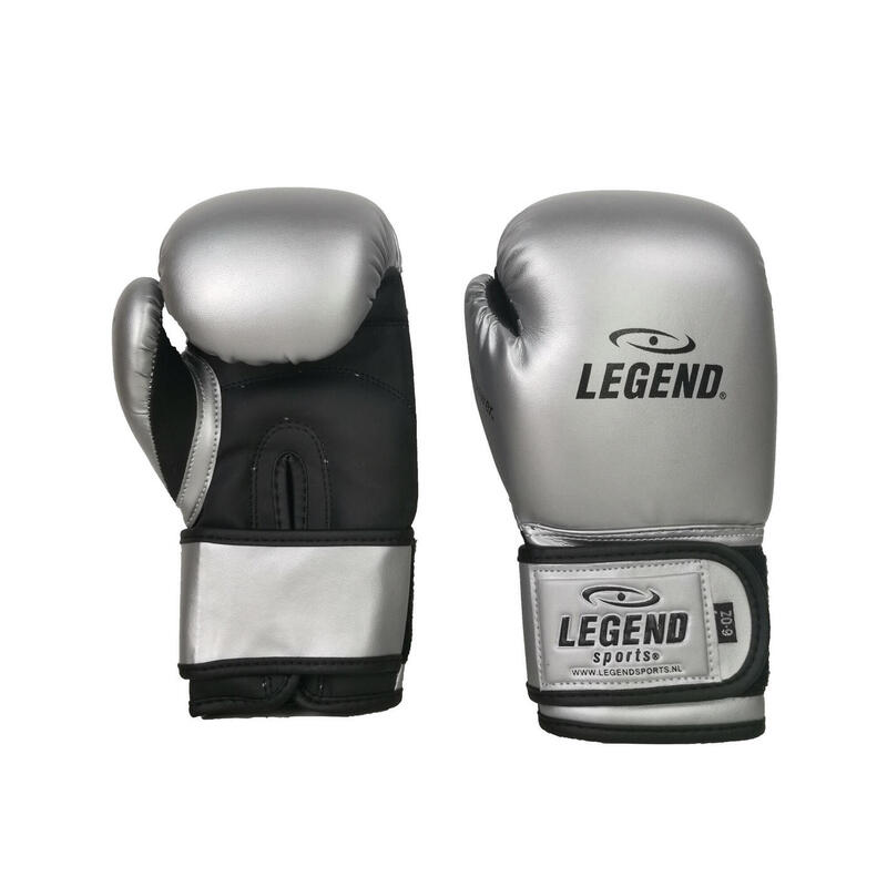 Gants de Boxe Enfant 4-8 ans Argent 4oz/6oz PU