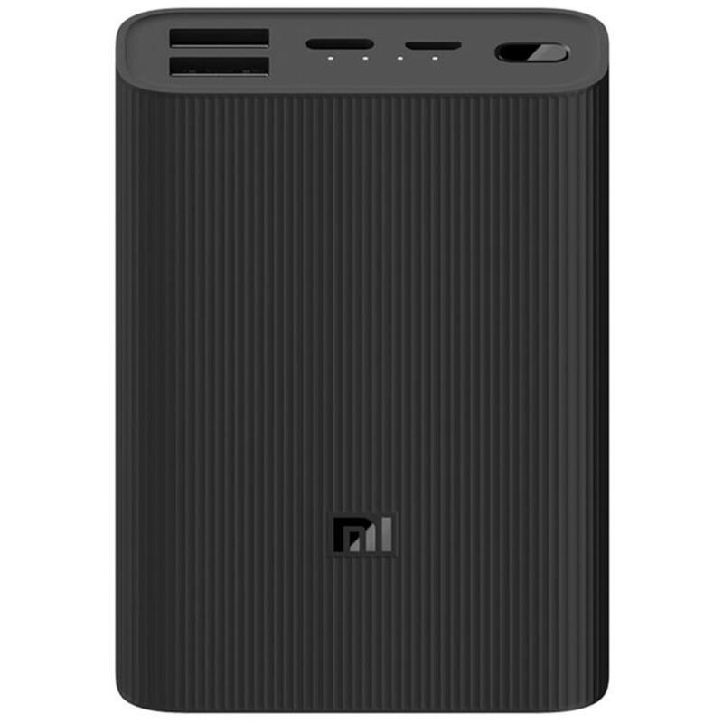 Cargador portátil 10000mAh Mi Power Bank 3 Ultra Compact Negro